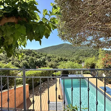 Marilou Climatisee Pour 6 Personnes Avec Piscine Sur Le Domaine De Valcros A La Londes-les-maures Villa *