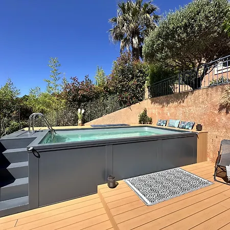 Marilou Climatisee Pour 6 Personnes Avec Piscine Sur Le Domaine De Valcros A La Londes-les-maures * La Londe-les-Maures
